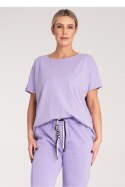 Tshirt Damski Model M1164 Violet - Figl Figl Tshirt Damski Model M1164 Violet - Figl Figl