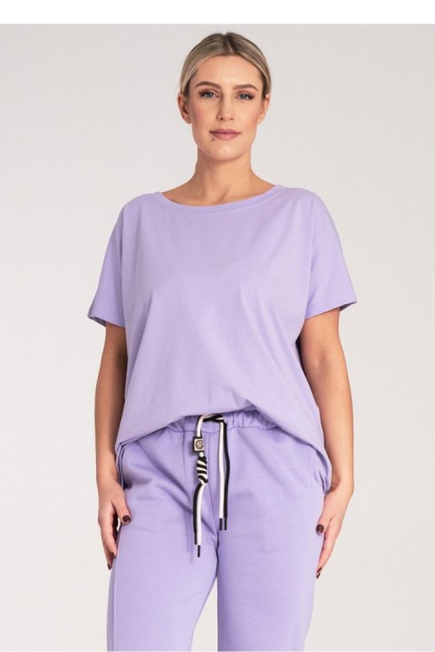 Tshirt Damski Model M1164 Violet - Figl Figl Tshirt Damski Model M1164 Violet - Figl Figl