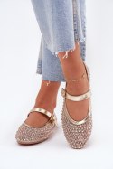 Baleriny Model Avirae JH387P Gold - Step in style Step in style Baleriny Model Avirae JH387P Gold - Step in style Step in style