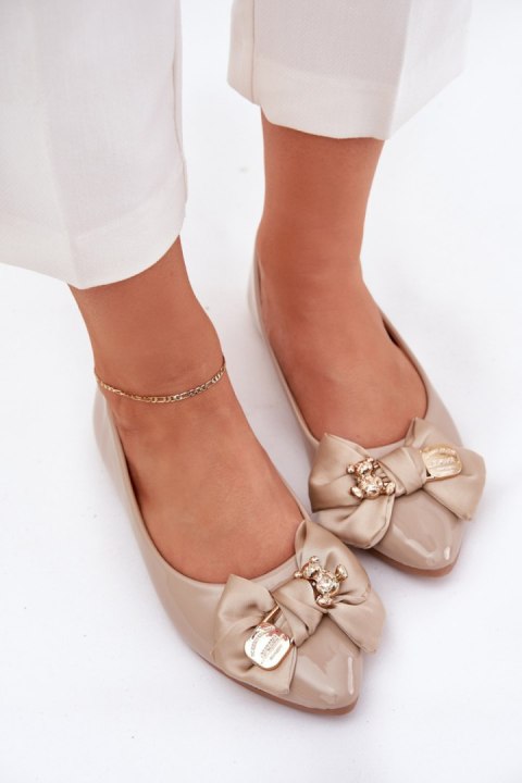 Baleriny Model Rivona ZA41 Dark Beige - Step in style Step in style Baleriny Model Rivona ZA41 Dark Beige - Step in style Step in style