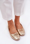 Baleriny Model Vinceza 62206 Gold - Step in style Step in style