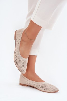 Baleriny Model Zelira ZA45P Beige - Step in style Step in style