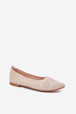 Baleriny Model Zelira ZA45P Beige - Step in style Step in style