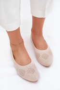 Baleriny Model Zelira ZA45P Beige - Step in style Step in style