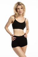 Biustonosz Soft Model Bamboo Lounge Black - Julimex Julimex
