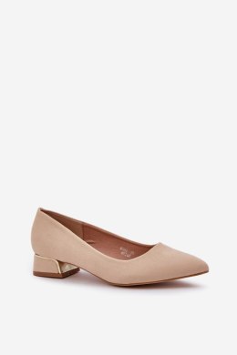 Czółenka Model Terilara M362 Beige - Step in style Step in style