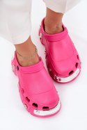 Sandał Klapki Model Korina BG156P Fuksja - Step in style Step in style Sandał Klapki Model Korina BG156P Fuksja - Step in style Step in style
