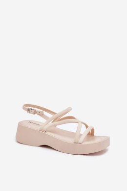 Sandały Model Civara LL-368 Light Beige - Step in style Step in style