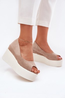 Sandały Model Felyra JH530P Beige - Step in style Step in style