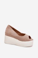 Sandały Model Felyra JH530P Beige - Step in style Step in style Sandały Model Felyra JH530P Beige - Step in style Step in style