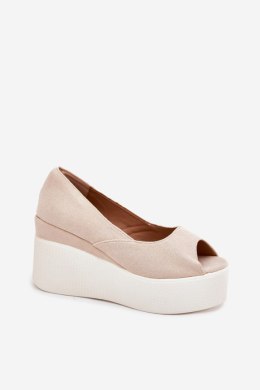 Sandały Model Felyra JH530P Light Beige - Step in style Step in style