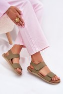 Sandały Model Inblu AA0001KU Green - Step in style Step in style Sandały Model Inblu AA0001KU Green - Step in style Step in style