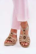 Sandały Model Inblu RV000015 Beige - Step in style Step in style Sandały Model Inblu RV000015 Beige - Step in style Step in style