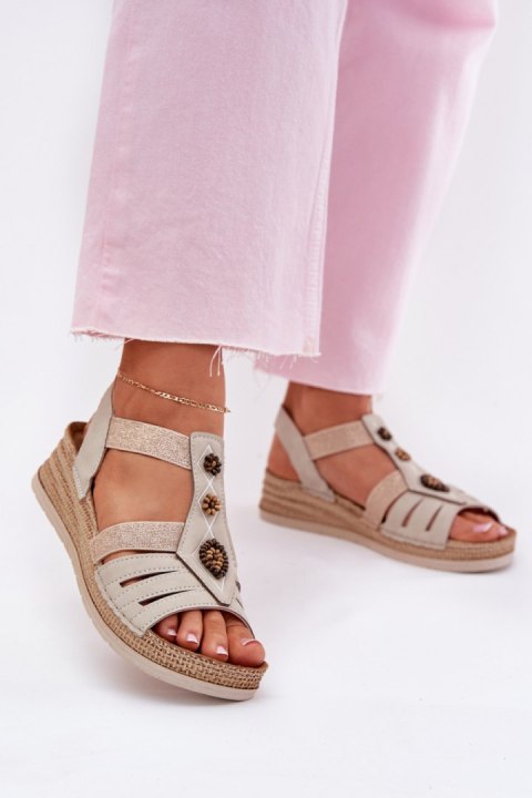 Sandały Model Inblu RV000015 Light Beige - Step in style Step in style Sandały Model Inblu RV000015 Light Beige - Step in style Step in style
