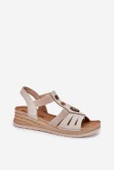 Sandały Model Inblu RV000015 Light Beige - Step in style Step in style Sandały Model Inblu RV000015 Light Beige - Step in style Step in style