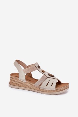 Sandały Model Inblu RV000015 Light Beige - Step in style Step in style