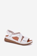 Sandały Model Maciejka L6848-11 White - Step in style Step in style Sandały Model Maciejka L6848-11 White - Step in style Step in style
