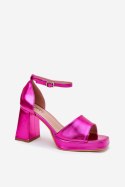 Sandały Model Marila KK54P Fuksja - Step in style Step in style Sandały Model Marila KK54P Fuksja - Step in style Step in style