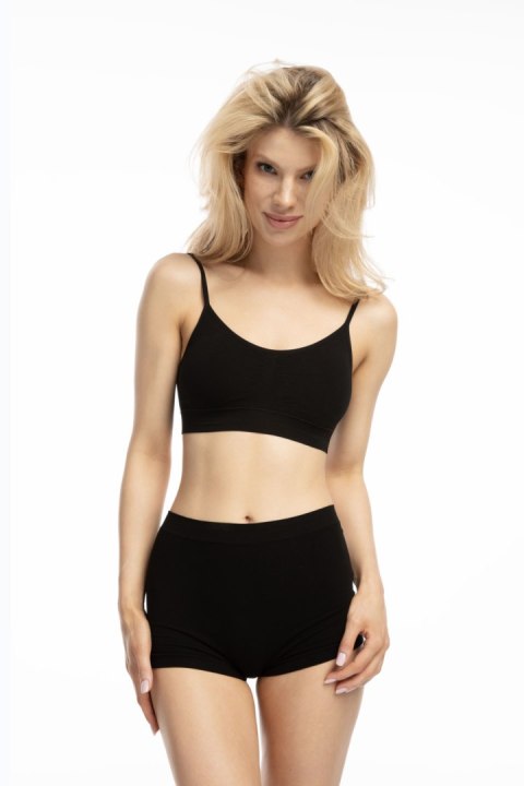 Szorty Model Bamboo Boyshorts Black - Julimex Julimex