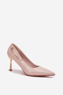 Szpilki Model Mivira LE137P Beige - Step in style Step in style Szpilki Model Mivira LE137P Beige - Step in style Step in style