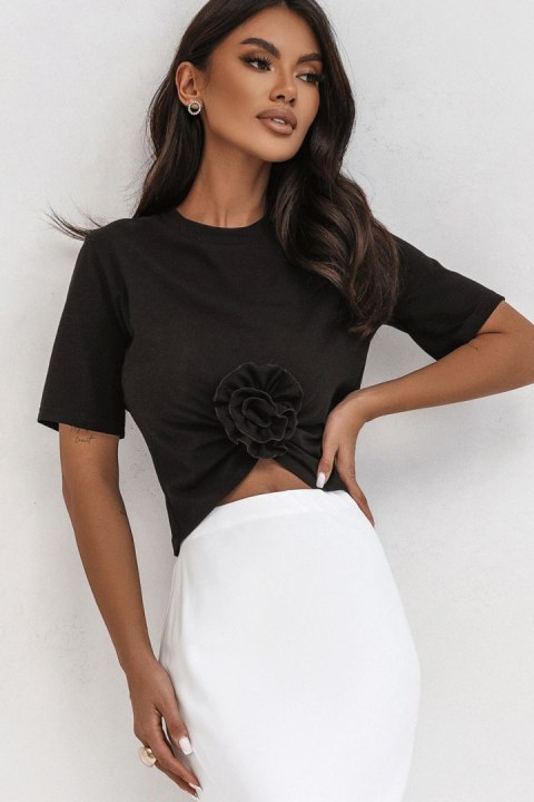 Bluzka Model Elvie B56 Black - IVON IVON Bluzka Model Elvie B56 Black - IVON IVON