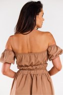 Bluzka Model M308 Beige - Infinite You Infinite You