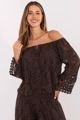 Bluzka Model MI-BZ-88500.79 Dark Brown - Italy Moda Italy Moda