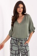 Bluzka Model TW-BZ-BI-3228.75 Khaki - Och Bella Och Bella