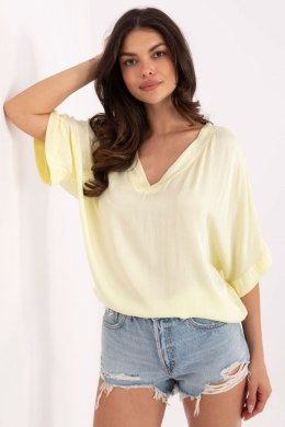 Bluzka Model TW-BZ-BI-3228.75 Light Yellow - Och Bella Och Bella