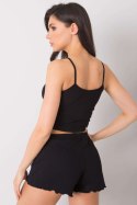 Koszulka Top Model RV-TP-6626.88 Black - Rue Paris Rue Paris