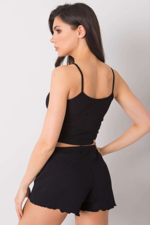 Koszulka Top Model RV-TP-6626.88 Black - Rue Paris Rue Paris Koszulka Top Model RV-TP-6626.88 Black - Rue Paris Rue Paris