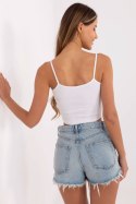 Koszulka Top Model RV-TP-6626.88 White - Rue Paris Rue Paris
