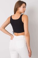 Koszulka Top Model RV-TP-6629.70 Black - Rue Paris Rue Paris