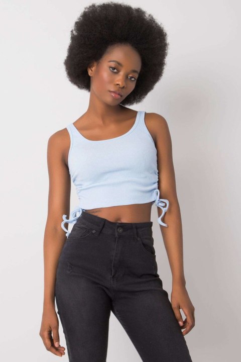 Koszulka Top Model RV-TP-6629.70 Light Blue - Rue Paris Rue Paris
