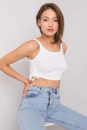 Koszulka Top Model RV-TP-6629.70 White - Rue Paris Rue Paris