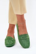 Mokasyny Model Lenvie FT245 Green - Step in style Step in style Mokasyny Model Lenvie FT245 Green - Step in style Step in style