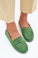 Mokasyny Model Lenvie FT245 Green - Step in style Step in style Mokasyny Model Lenvie FT245 Green - Step in style Step in style