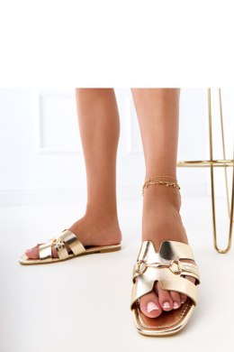 Sandał Klapki Model Elamisa 221-5 Gold - PRIMO PRIMO