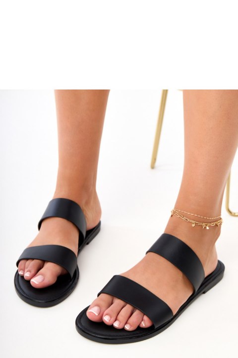 Sandał Klapki Model Fariza 8297 Black - PRIMO PRIMO Sandał Klapki Model Fariza 8297 Black - PRIMO PRIMO