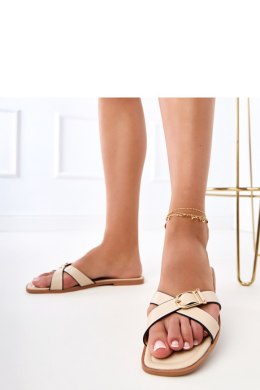 Sandał Klapki Model Flius DM455 Beige - PRIMO PRIMO
