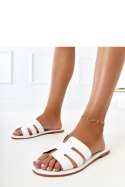 Sandał Klapki Model Ragos DM465 White - PRIMO PRIMO Sandał Klapki Model Ragos DM465 White - PRIMO PRIMO