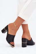 Sandał Klapki Model Raiza 95-205 Black - Step in style Step in style Sandał Klapki Model Raiza 95-205 Black - Step in style Step in style