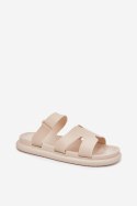 Sandał Klapki Model Tavirae CK321P Beige - Step in style Step in style