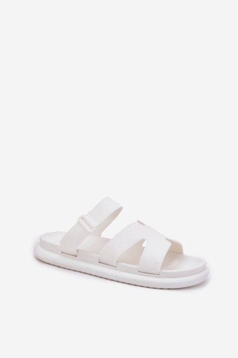 Sandał Klapki Model Tavirae CK321P White - Step in style Step in style Sandał Klapki Model Tavirae CK321P White - Step in style Step in style