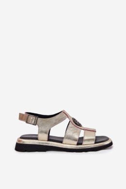 Sandały Model Artiker 56C0689 Gold - Step in style Step in style