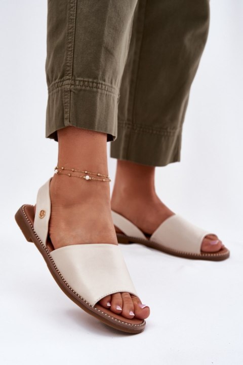 Sandały Model Dereka 25SD35-8783 Beige - Step in style Step in style Sandały Model Dereka 25SD35-8783 Beige - Step in style Step in style