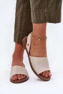 Sandały Model Dereka 25SD35-8783 Beige - Step in style Step in style Sandały Model Dereka 25SD35-8783 Beige - Step in style Step in style