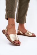 Sandały Model Dereka 25SD35-8783 Gold - Step in style Step in style