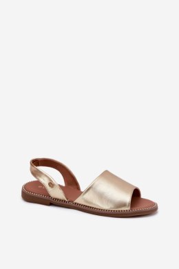 Sandały Model Dereka 25SD35-8783 Gold - Step in style Step in style