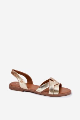 Sandały Model Illoria 25SD35-8778 Gold - Step in style Step in style